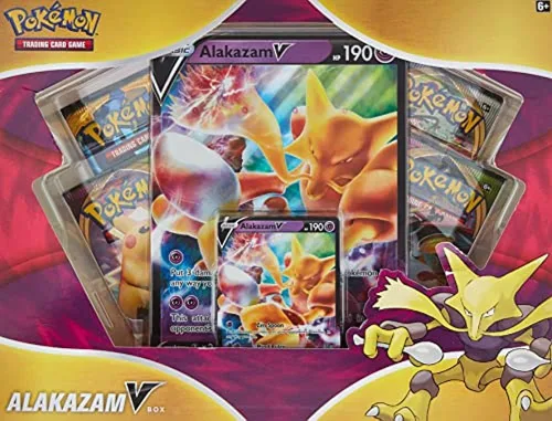 Caja Pokémon Alakazam V, Multicolor
