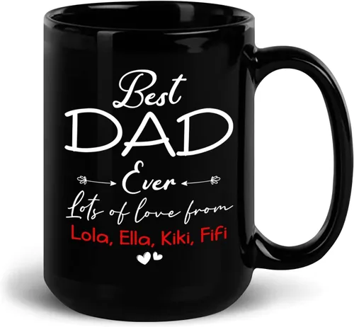 Miniatura 10 de Taza con texto en inglés "This Grandpa Belongs Tow", taza para abuelo, taza de papá personalizada, regalo para papá para marido, taza divertida