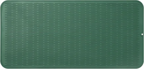 Miniatura 40 de MicoYang Alfombrilla de silicona para secado de platos para múltiples usos, fácil de limpiar, ecológica, resistente al calor, alfombrilla