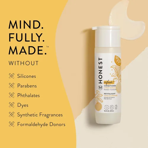 Miniatura 5 de The Honest Company Acondicionador de lavanda calmante de ensueño con productos botánicos naturales, lavanda, 10 onzas fluidas, 10, Blanco, 1, 1