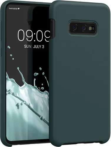 Miniatura 228 de kwmobile Funda compatible con Samsung Galaxy S22 - Funda de silicona TPU con acabado suave - Blue Reef
