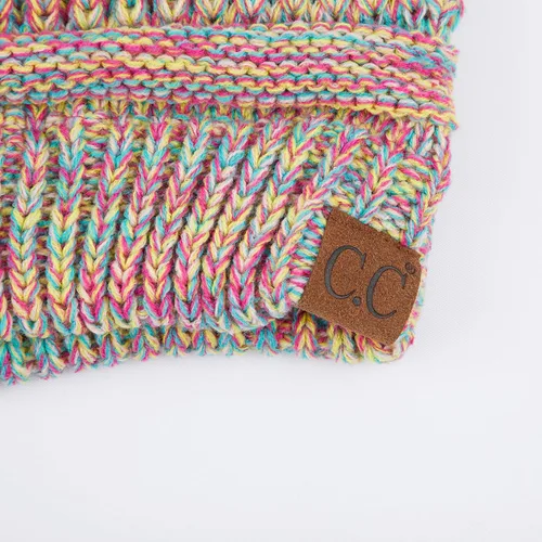 Miniatura 465 de C.C Trendy Warm Chunky Soft Stretch Cable Knit Beanie