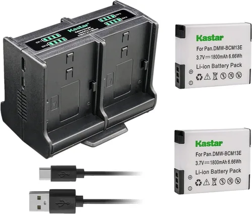 Miniatura 6 de Kastar Quadruple Battery Charger Compatible with Panasonic Lumix DMC-TZ60, Lumix DMC-TZ61, Lumix DMC-TZ70, Lumix DMC-ZS27, Lumix DMC-ZS30 DMC-ZS30K
