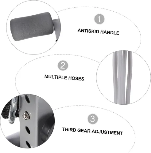 Miniatura 8 de BESPORTBLE Dispositivo de asistencia para sentarse en la taza portátil, entrenador de rizos abdominales, equipo de fitness en casa para sentadillas