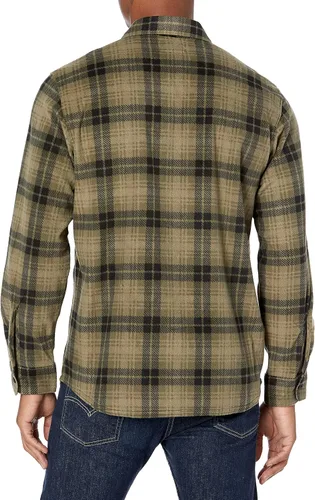 Miniatura 3 de Wrangler Authentics - Camisa de tela polar resistente de manga larga para hombre