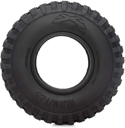 Miniatura 4 de INJORA Neumáticos RC 1.9 pulgadas 4 piezas RC Juego de neumáticos de goma para 1:10 RC Crawler Axial SCX10 SCX10 III AXI03007 D90 TF2 MST Tamiya