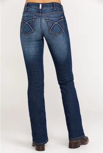 Miniatura 4 de ARIAT R.e.a.l. Perfect Rise Stretch Rosa - Jeans para mujer