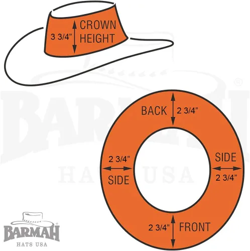 Miniatura 7 de Barmah Hats Sombrero plegable de piel Bronco - Artículo 1060