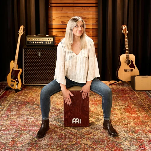 Miniatura 8 de Caja Cajón de Tambor con Bolsa Bundle para Música Acústica — FABRICADO EN EUROPA — Madera de Abedul Báltico, Toca con Tus Manos, Tamaño Completo