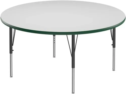 Miniatura 61 de Correll - Mesa rectangular de 24 x 36 pulgadas, mesa de actividades superior de borrado en seco, altura ajustable (19 a 29), laminado de alta
