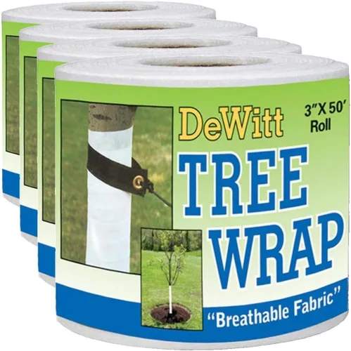 Miniatura 4 de Dewitt Envoltura para árbol de 3 pulgadas x 50 pies color Blanco TW3W, Blanco