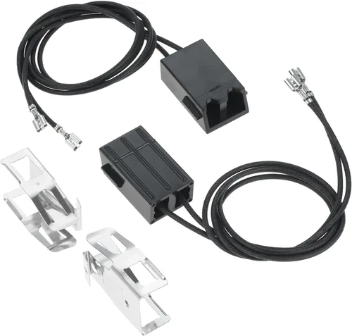 Paquete de 2 receptáculos y cables de repuesto WB2X8228 para quemadores de estufa eléctrica GE Hotpoint Kenmore Range, reemplazo 250535, AP2013499,