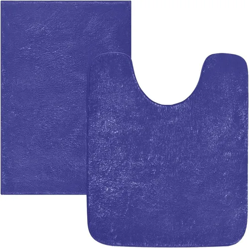 Miniatura 50 de Alfombra de baño amarilla, suave, absorbente, lavable a máquina, juego de alfombras de baño antideslizantes para puerta de baño, dormitorio