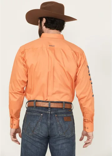 Miniatura 57 de Ariat Camisa de sarga con logotipo del equipo para hombre