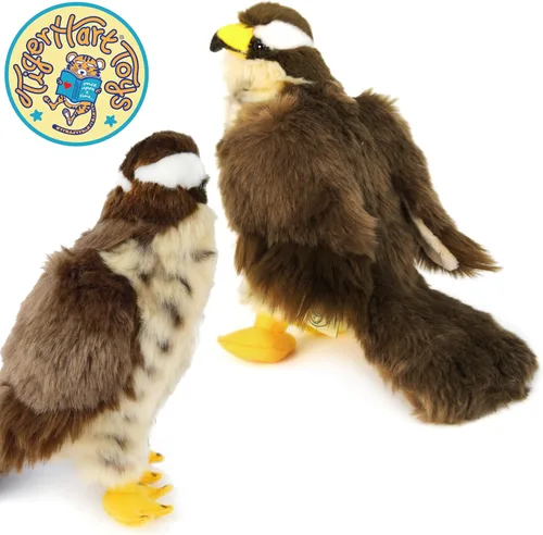 Miniatura 6 de TigerHart Percival El Halcón Peregrino - Animal de peluche de 9 pulgadas de felpa