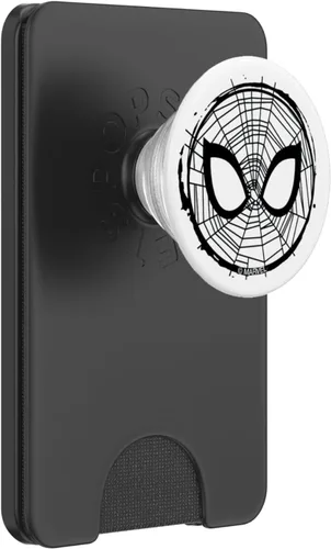 Miniatura 7 de Máscara de Spider-Man de Marvel, agarre y soporte para teléfonos y tabletas, Negro