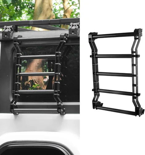 Miniatura 10 de Kit de panel lateral MOLLE para almacenamiento en ventana trasera con decoración protectora para Jeep Wrangler 2018-2025 JL de 4 puertas
