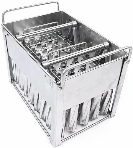 40 moldes de acero inoxidable para paletas, juego para hacer paletas, moldes para helados, moldes para paletas de hielo, moldes redondos para
