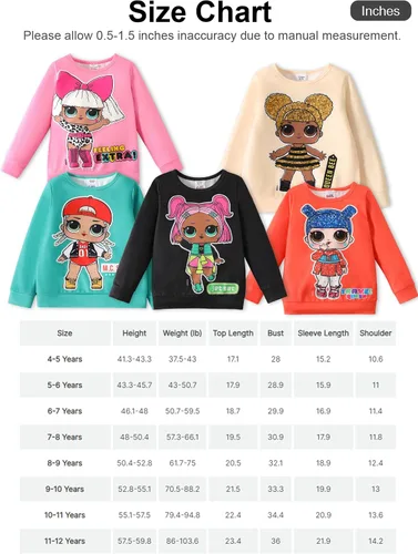 Miniatura 7 de L.O.L. Surprise! Sudadera con capucha de manga larga para niñas