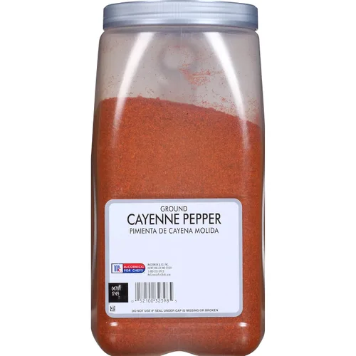 Miniatura 2 de McCormick Culinary Pimienta de Cayena Molida, 2.04 kg - Una Caja de 2.04 Kilogramos de Pimienta de Cayena en Polvo a Granel para Uso en la Cocina