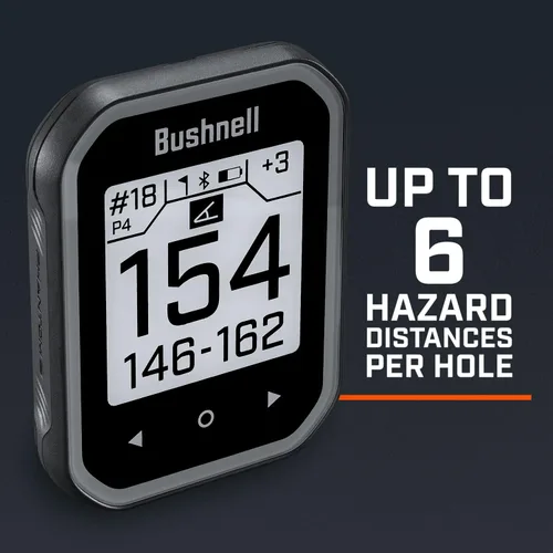 Miniatura 4 de Bushnell Phantom 3 (negro) Slope Golf GPS Handheld Bundle - Pantalla táctil, reconocimiento automático de campo y agujeros, entrada de puntuación