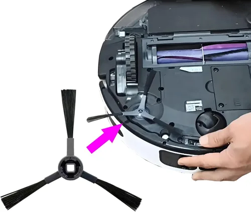 Miniatura 7 de Cepillos laterales mejorados de repuesto para Shark IQ R101AE RV1000 RV1001AE AV912S AV911S AV970 AV993 AV1010AE AV1002AE, cepillo lateral