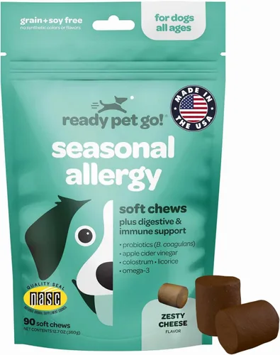 Miniatura 20 de Suplemento para piel y pelaje para perros Omega 3 nutritivo para perros con aceite de krill EPA DHA y vitamina E Suplemento para piel y pelaje