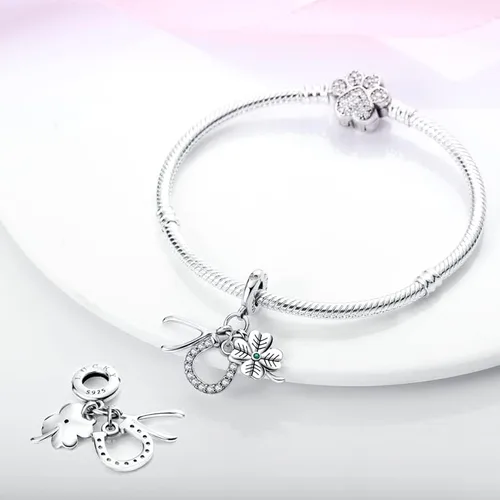 Miniatura 3 de CYCUFF Abalorios de plata de ley 925 adecuados para collares de dijes, pulseras, abalorios, joyería de regalo para mujeres, familiares y amigas