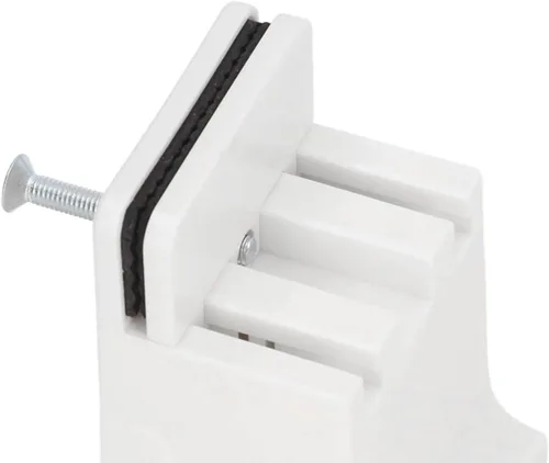 Miniatura 6 de Srliya 4 elevadores de mesa para cama, elevadores de muebles ajustables con abrazadera de tornillo, elevadores de muebles resistentes para sofá