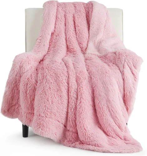 Miniatura 21 de Bedsure GentleSoft Manta de Tiro de Piel Sintética Esponjosa y Suave para Sofá, Forro Polar Sherpa Suave Regalos Acogedores para Mujeres, Manta