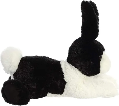 Miniatura 3 de Aurora® Adorable Flopsie™ - Animal de peluche con diseño de conejo holandés, facilidad para jugar, compañeros eternos, color negro, 12 pulgadas