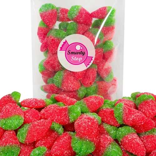 Miniatura 2 de Smarty Stop Caramelo de gomita agrio de fresa entera (1 libra)