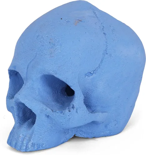 Miniatura 11 de Troncos de fuego de calavera de cerámica, calaveras de hoguera, troncos de calavera de cerámica, cabeza de esqueleto/decoración de calavera