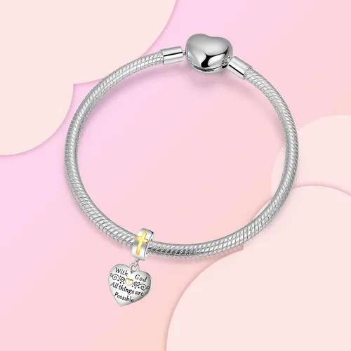 Miniatura 30 de Abalorios de plata de ley 925 con letras de la A ~ Z, para pulseras, collares, Día de San Valentín, Día de la Madre, joyería regalos para mujeres