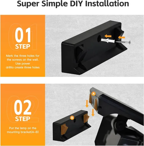 Miniatura 7 de Lámpara con sensor de movimiento para exteriores, luz de energía solar de 4 cabezales, luz solar 333 LED, luces de inundación inalámbricas