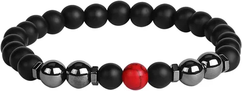 Tobillera de obsidiana negra para mujeres y hombres, chakras, yoga, adelgazante, pulsera antihinchazón, ajustable, tobillera de piedra curativa,