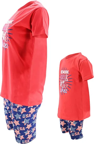 Miniatura 2 de Unique Baby Mini camiseta del 4 de julio Mommy and Me Mama, gris