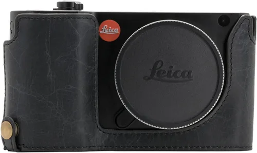 Miniatura 3 de MegaGear MG1283 Leica TL2, TL Ever Ready - Funda de piel auténtica para cámara con acceso a batería