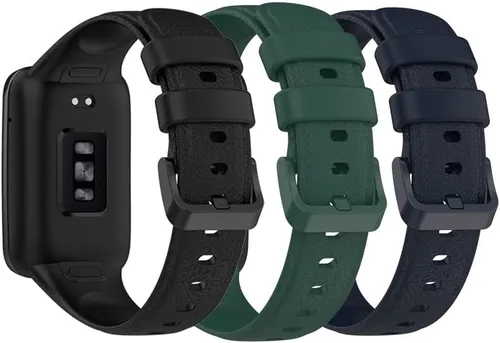 Miniatura 8 de Senter Correa de silicona suave de liberación rápida para reloj inteligente Huawei Band 7 Pro 4 unidades-g