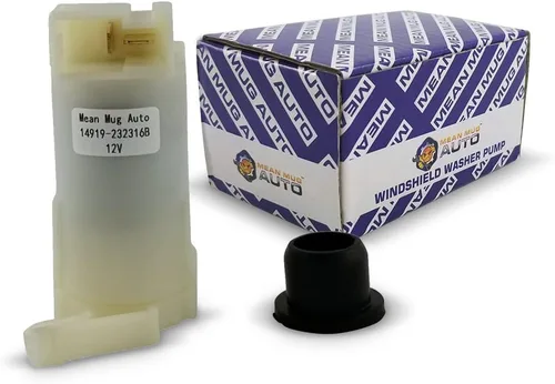 14919-232316B Bomba de limpiaparabrisas con ojal - Motor de arandela compatible con Nissan, Honda, ISUZU, Chevrolet, Suzuki - Reemplaza OEM #:
