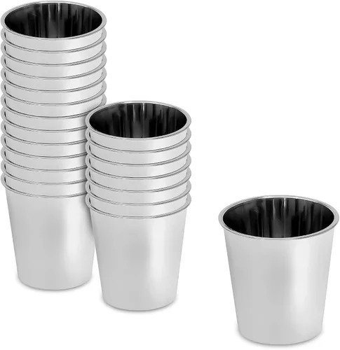 Miniatura 8 de Zappy 124 vasos de chupito de plástico neón, 1 oz, varios colores neón, desechables y reutilizables, sin BPA, perfectos para bodas, reuniones