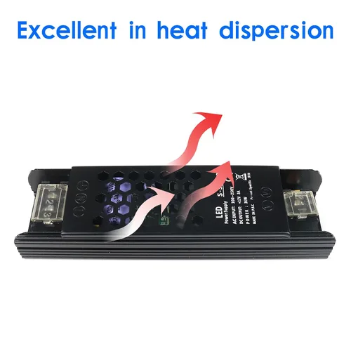 Miniatura 4 de Fuente de alimentación conmutada regulada universal de 12 V 3 A 36 W, convertidor de 100-250 V CA a 12 V CC, controlador LED, transformador