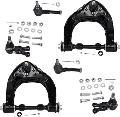Miniatura 211 de Detroit Axle - Kit de extremo delantero para Chrysler 300 Dodge Charge Challenger 2011-2023, 2 brazos de control inferiores traseros 2 rótulas