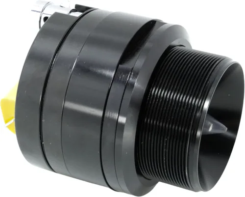 Audiopipe ATQ-1551 Tweeter de bala de audio de aluminio de titanio para coche de 1 pulgada y 250 vatios 4 ohmios con condensador de cruce Mylar y