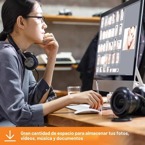 Miniatura 5 de WD Disco duro externo de escritorio My Book de 12 TB, USB 3.0, HDD externo con protección por contraseña y software de copia de seguridad automática