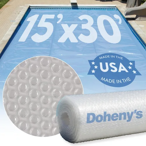 Miniatura 20 de Doheny's Clear-Tek - Cubierta solar de micro burbujas para piscinas enterradas Aumenta la absorción de energía solar, retiene el calor, reduce