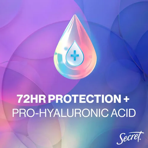 Miniatura 5 de Secret Desodorante antitranspirante fresco para mujer, protección transpirable contra el sudor y el olor durante 72 horas, frescura instantánea