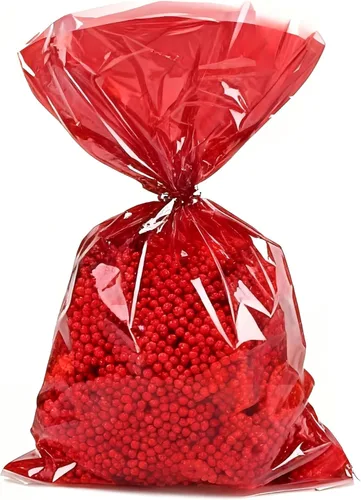 Miniatura 5 de YESON Bolsas de celofán transparentes con rayas negras para caramelos, paquete de 50 Rayas negras 7.8x5.5x2.3