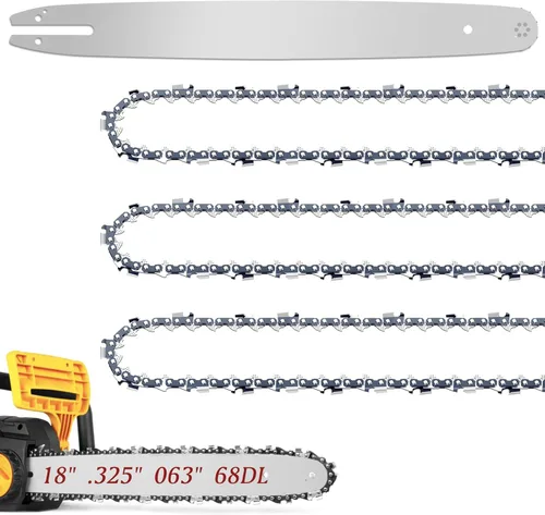 Miniatura 28 de [2 piezas] Mini cadena de motosierra de 6 pulgadas, cadenas de repuesto de 6 pulgadas para mini motosierra eléctrica portátil inalámbrica, cadena