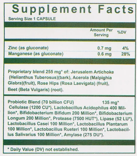 Miniatura 5 de nutri-west Total Probiotics 120 cápsulas, 2.4 onzas